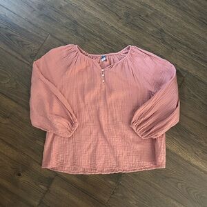 Women's Old Navy Peach Blouse